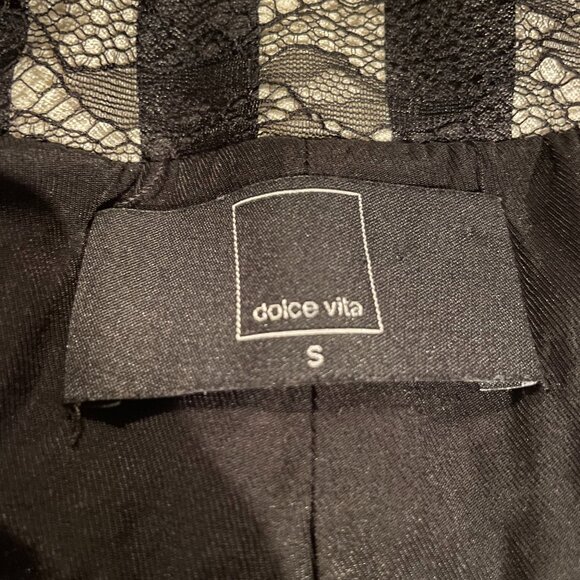 Dolce Vita Striped Structured Blazer - Picture 3 of 4